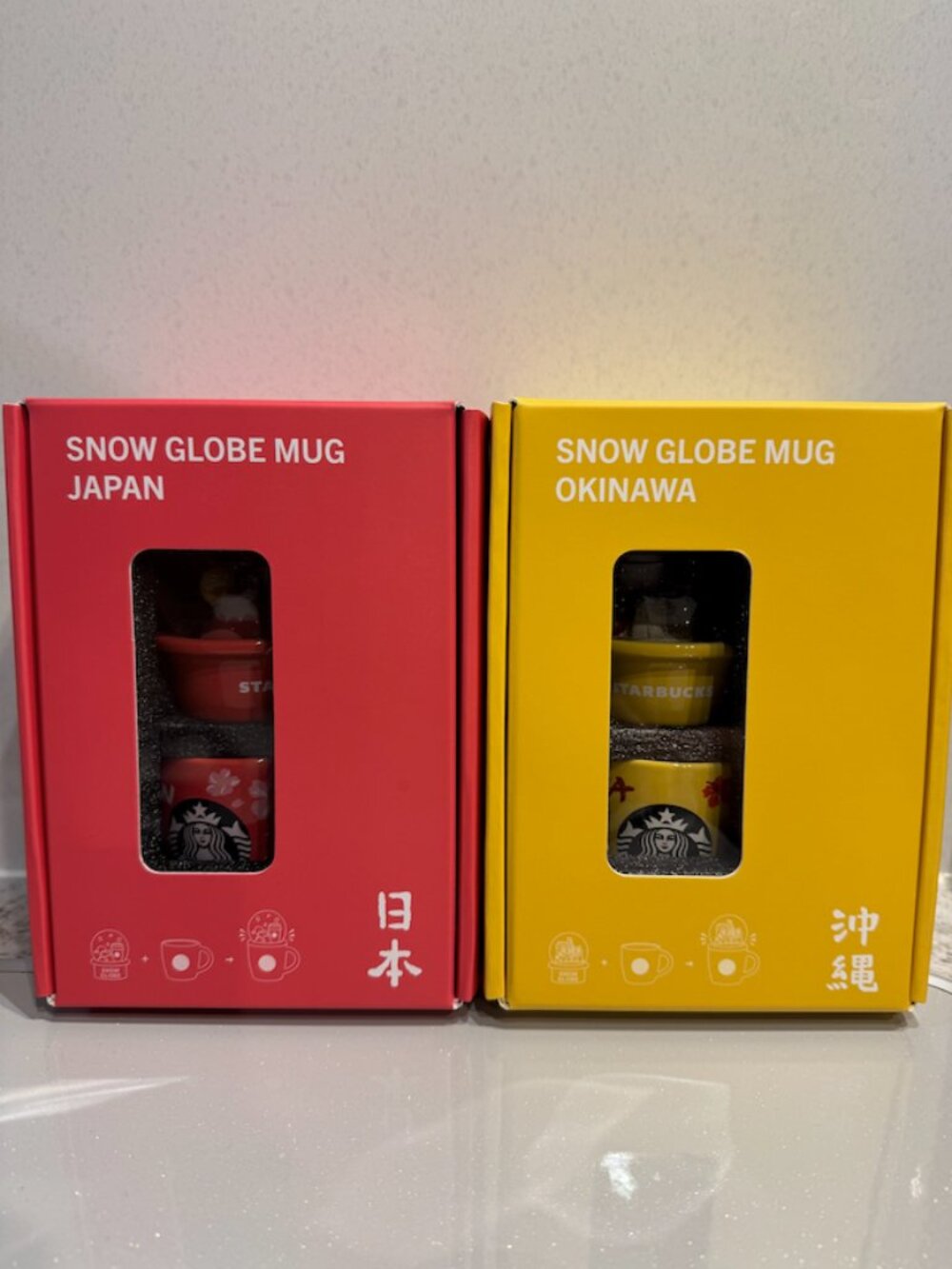 NEW Starbucks Japan & Okinawa Collectible Snow Globes & Mugs🎄[LIMITED EDITION]